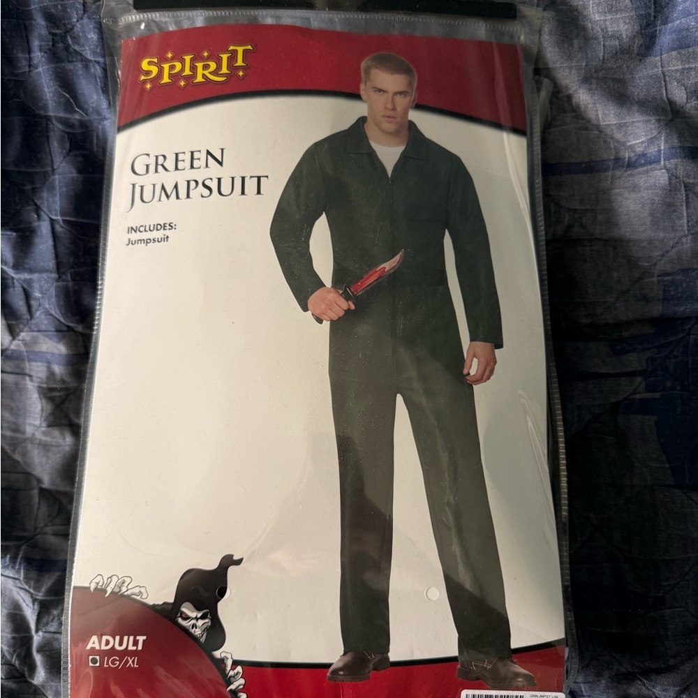 Spirit Dark Green Adult Jumpsuit